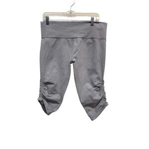 Lululemon In The Flow‎ Crop II Grey SZ 12